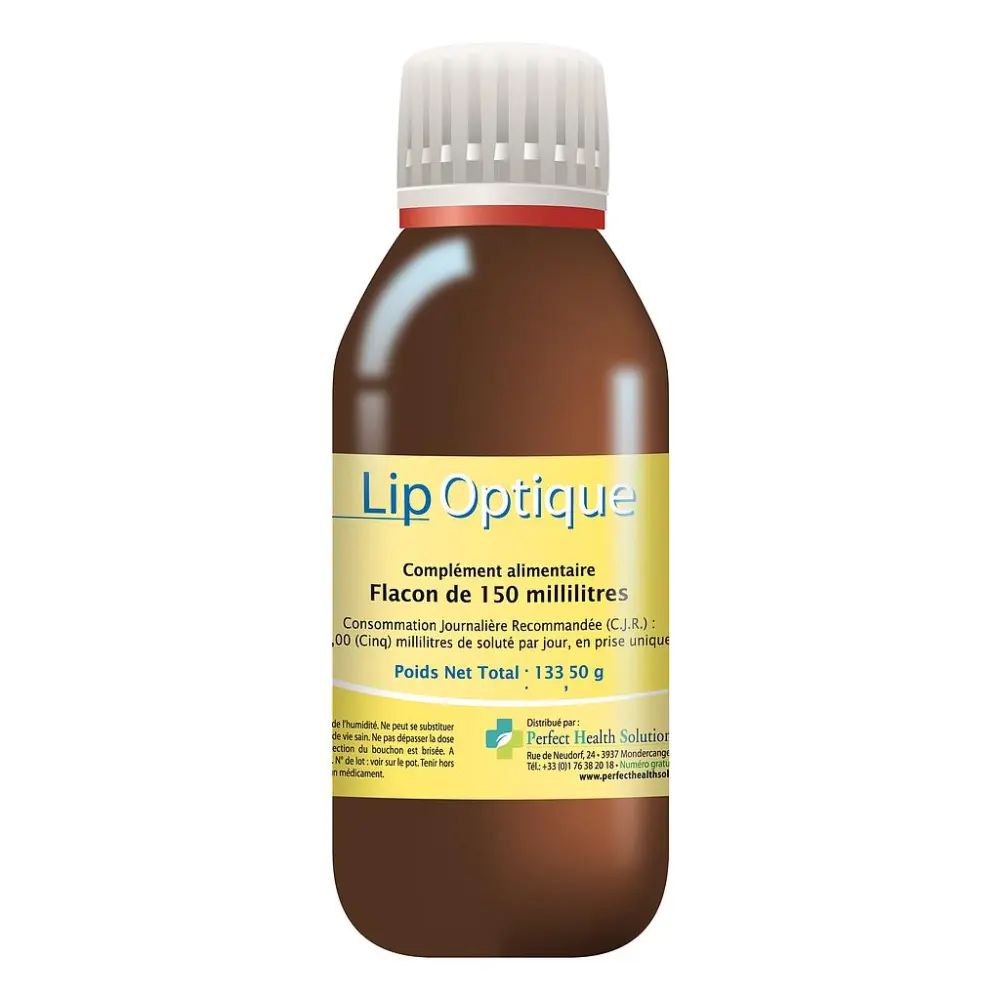 Lutéine 10 mg et zéaxanthine - solution buvable 150 ml — Perfect Health Solutions